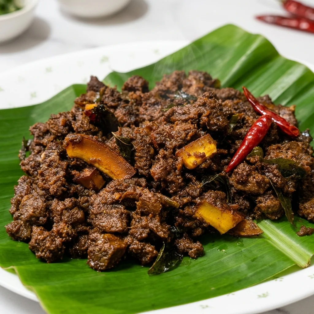 Kappa and Fish Curry at Kerala Palace Calgary — traditional Kerala tapioca with fish curry
